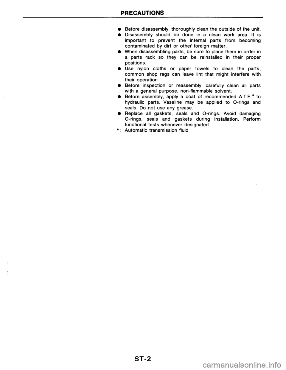 NISSAN AXXESS 1990 Service Repair Manual NISSAN AXXESS 1990 Service Repair Manual