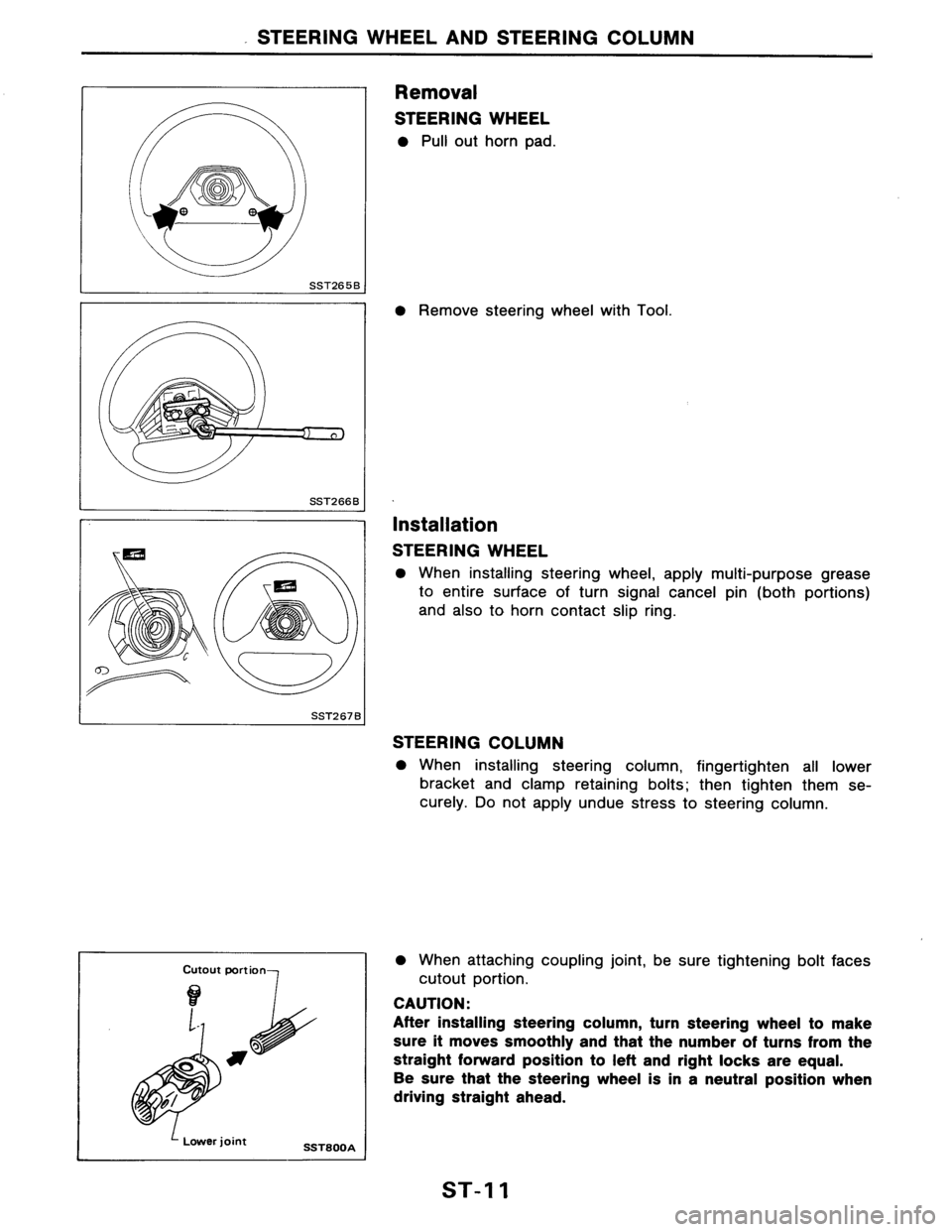 NISSAN AXXESS 1990 Service Repair Manual NISSAN AXXESS 1990 Service Repair Manual