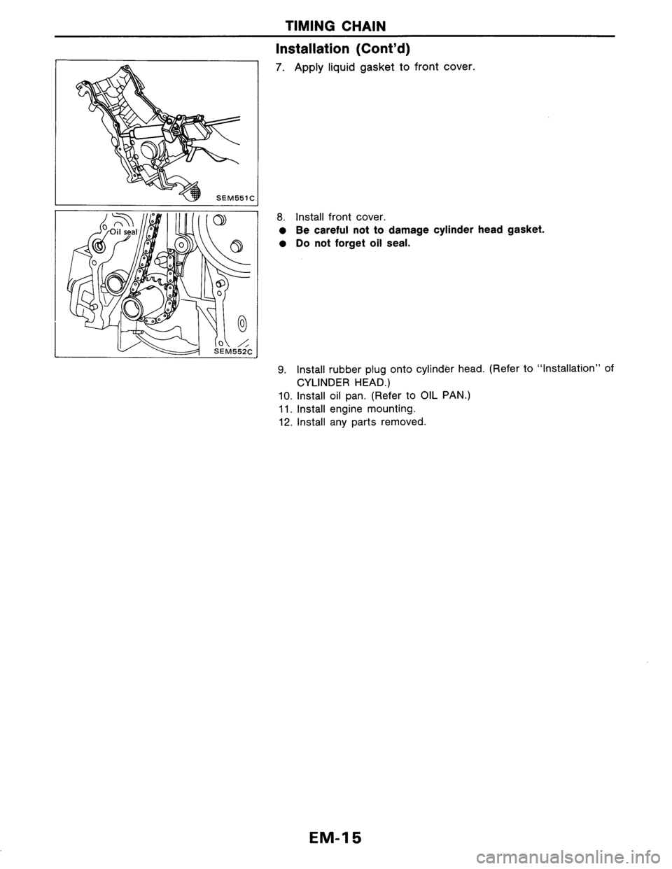 NISSAN AXXESS 1990  Service Manual PDF 