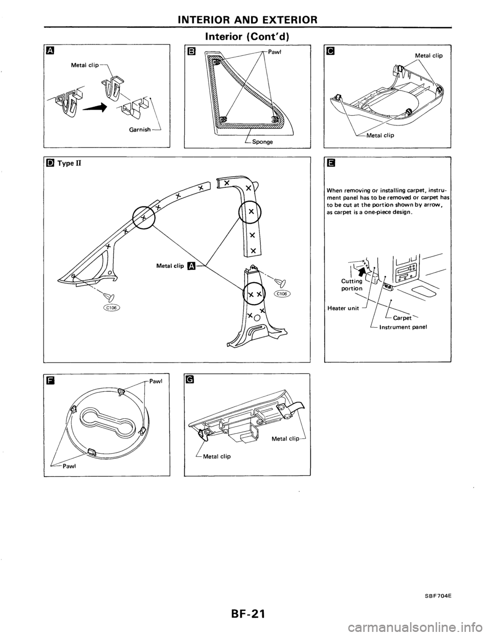 NISSAN AXXESS 1990 Service Repair Manual NISSAN AXXESS 1990 Service Repair Manual