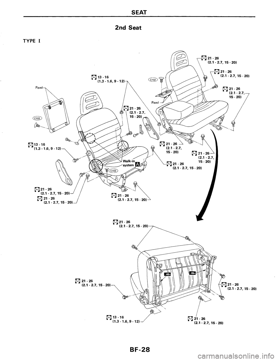 NISSAN AXXESS 1990  Service Repair Manual 