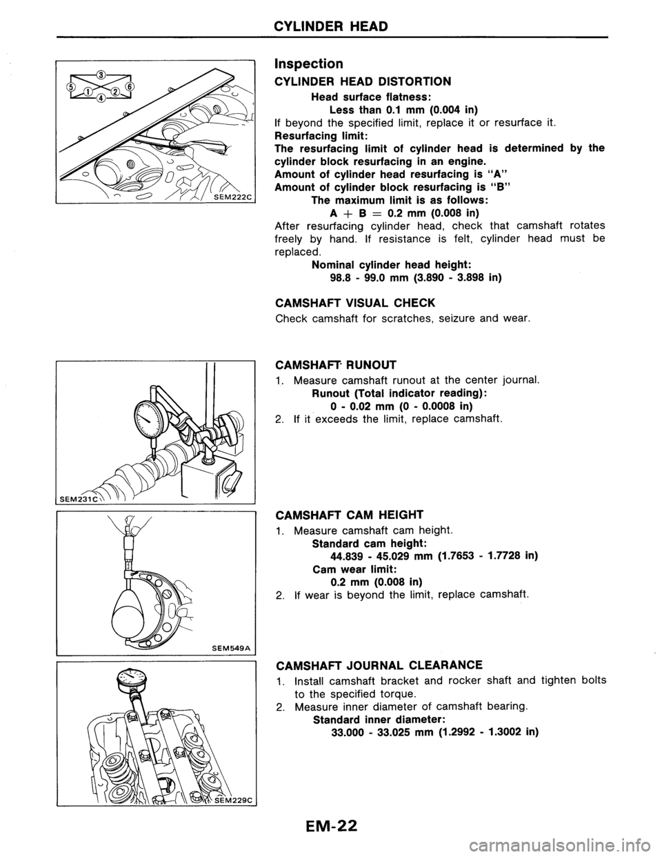 NISSAN AXXESS 1990  Service Manual PDF 