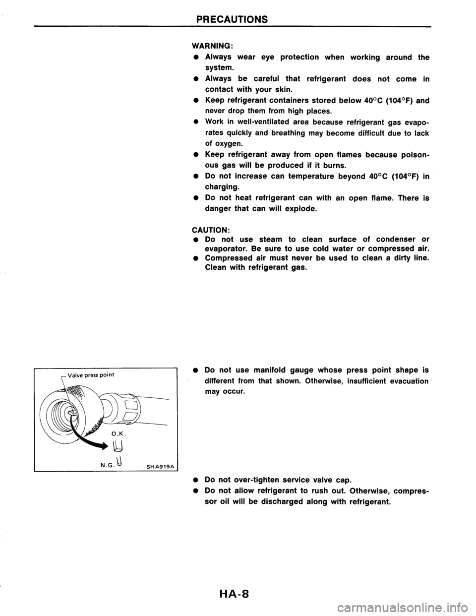 NISSAN AXXESS 1990  Service Repair Manual 