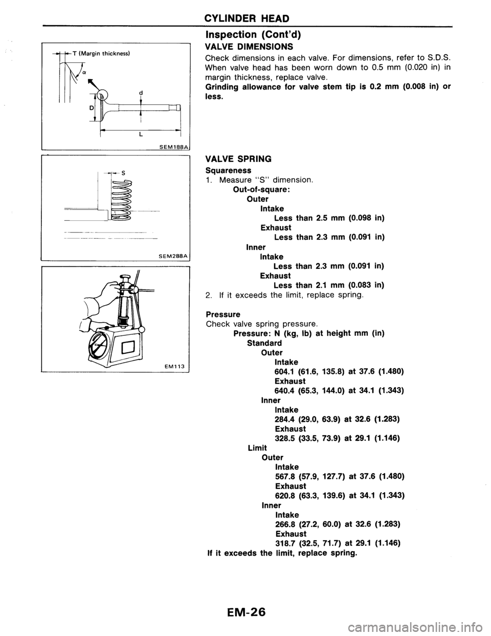 NISSAN AXXESS 1990  Service Manual PDF 