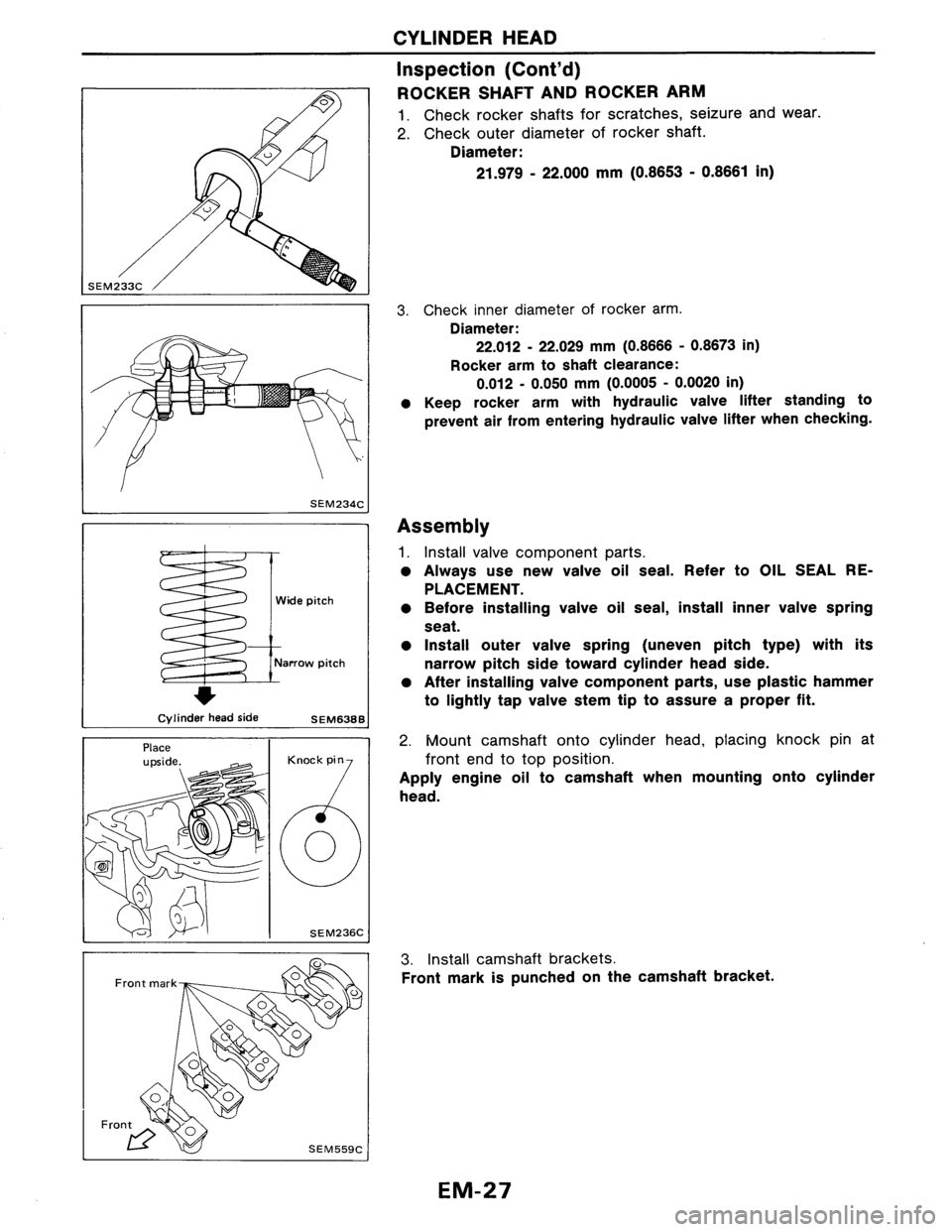 NISSAN AXXESS 1990  Service Manual PDF 