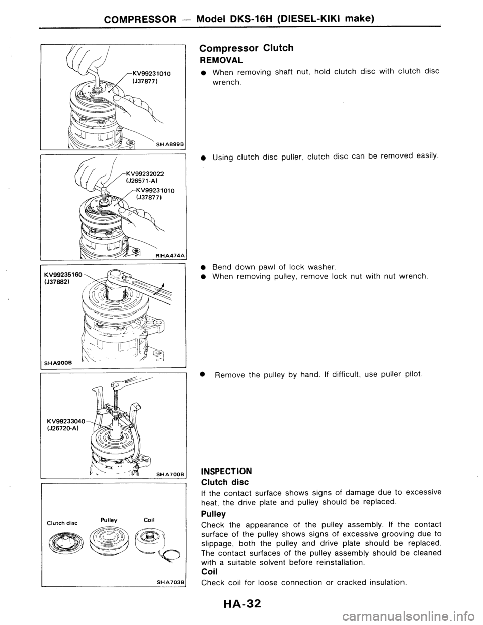 NISSAN AXXESS 1990  Service Repair Manual 