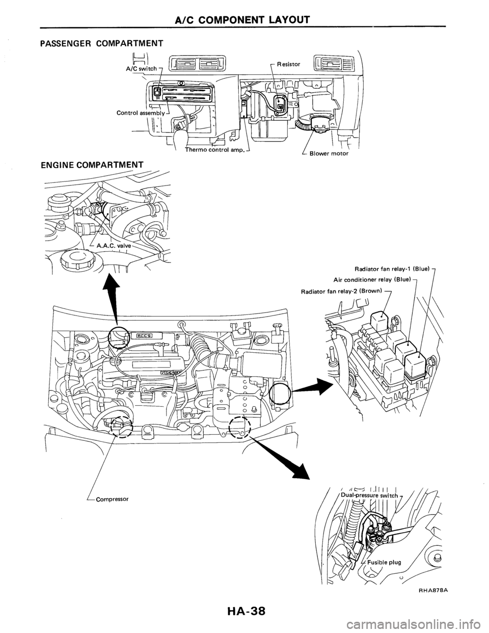 NISSAN AXXESS 1990  Service Repair Manual 