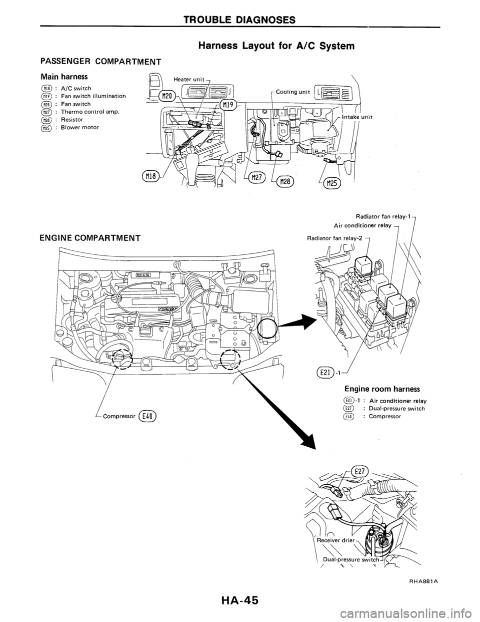 NISSAN AXXESS 1990  Service Repair Manual 