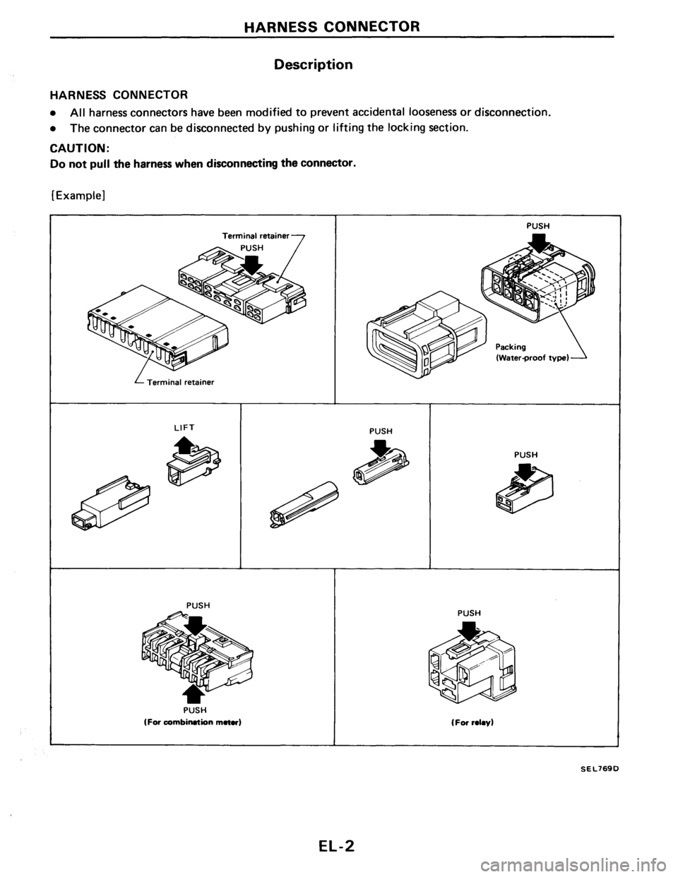 NISSAN AXXESS 1990  Service Repair Manual 