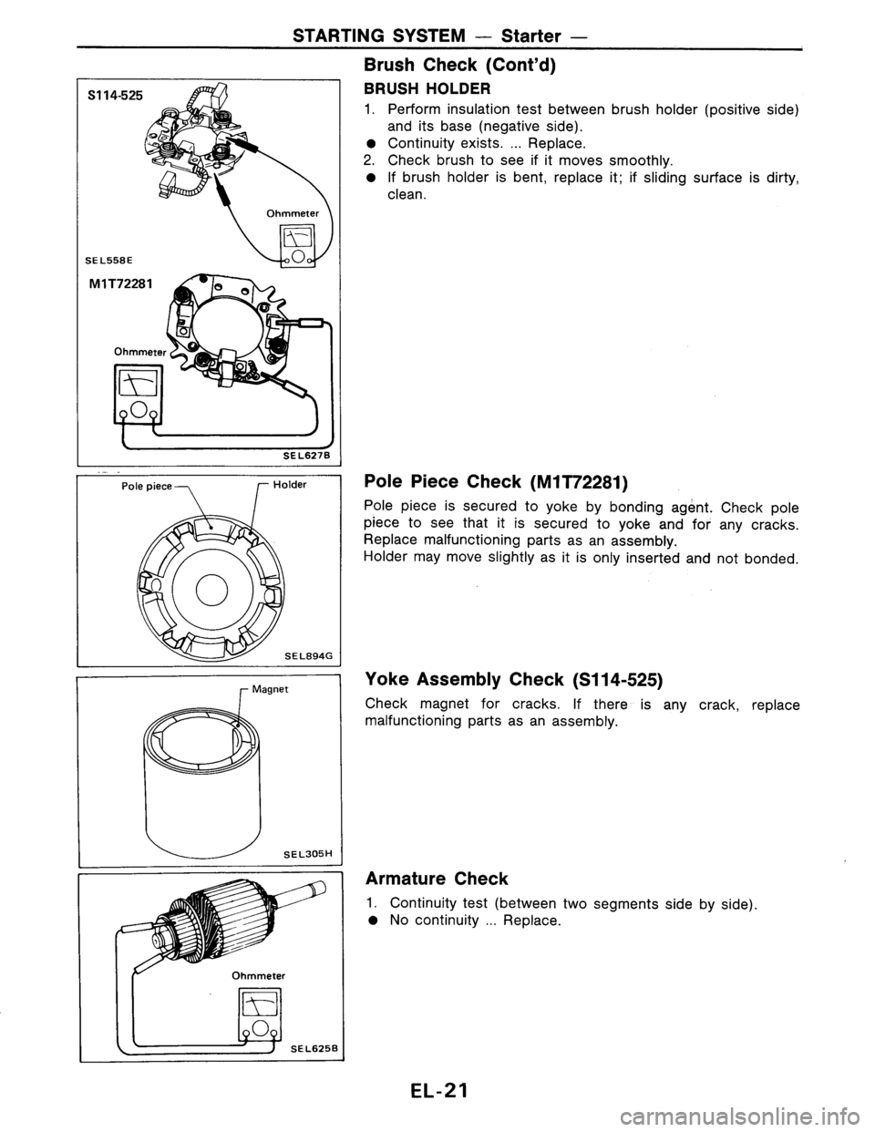 NISSAN AXXESS 1990  Service Repair Manual 