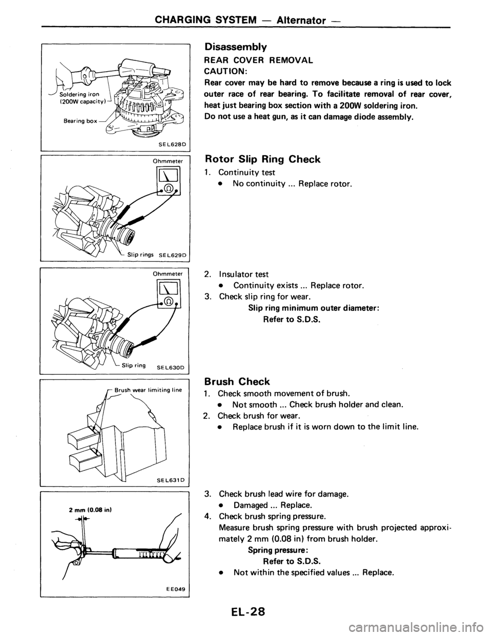 NISSAN AXXESS 1990  Service Repair Manual 