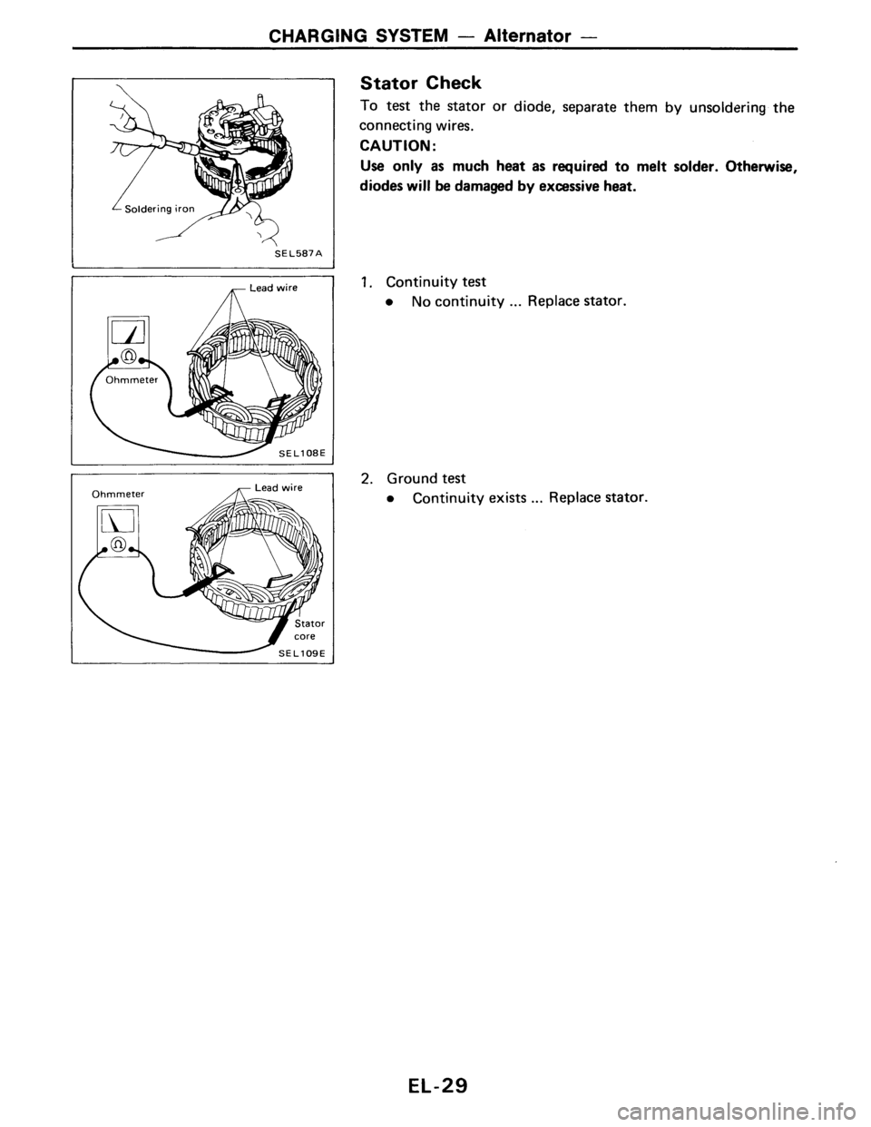 NISSAN AXXESS 1990  Service Repair Manual 
