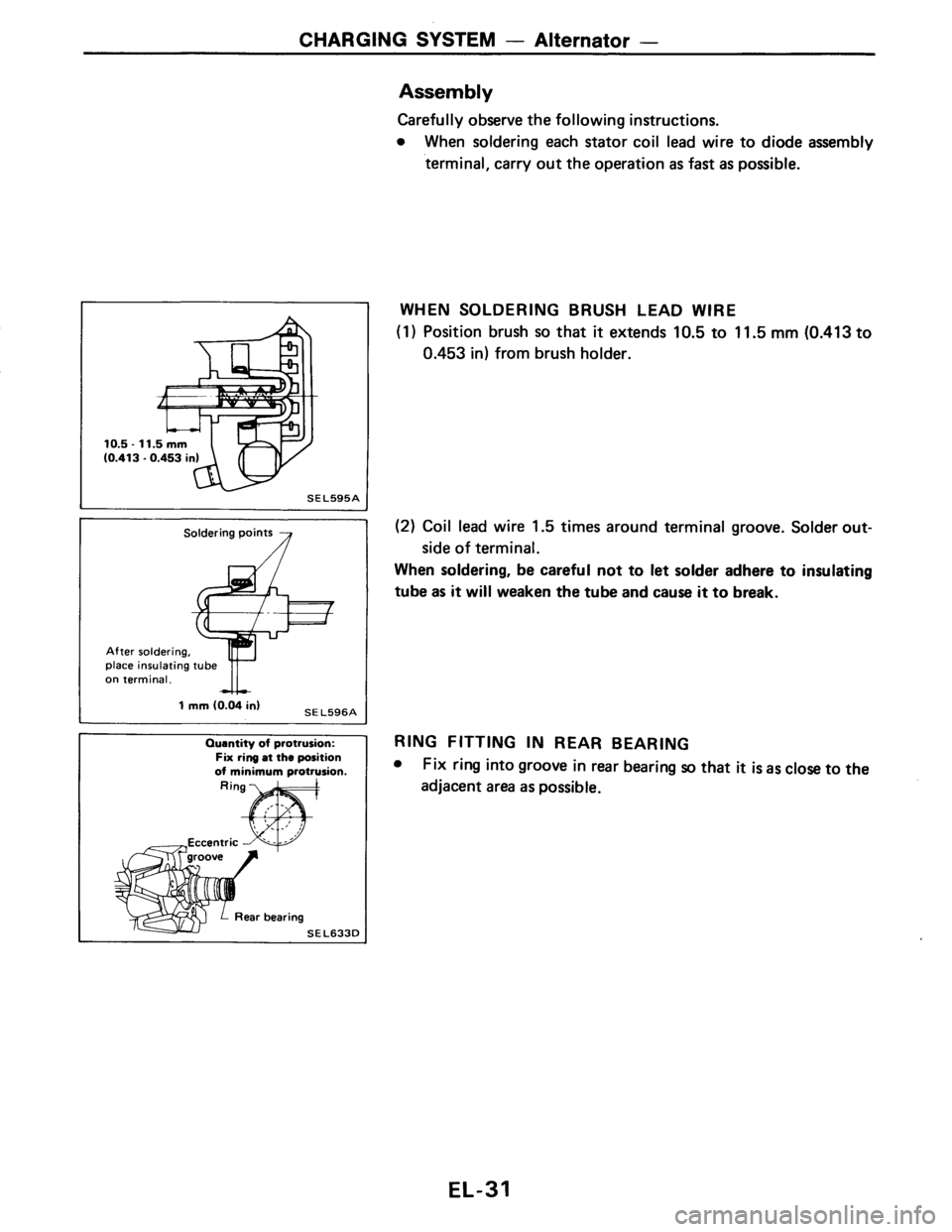NISSAN AXXESS 1990  Service Repair Manual 