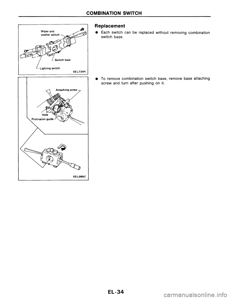 NISSAN AXXESS 1990  Service Repair Manual 