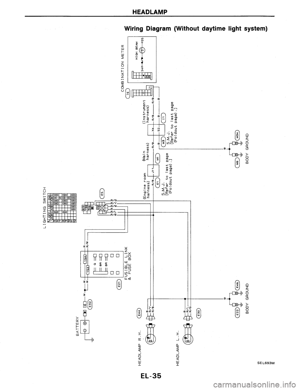 NISSAN AXXESS 1990  Service Repair Manual 