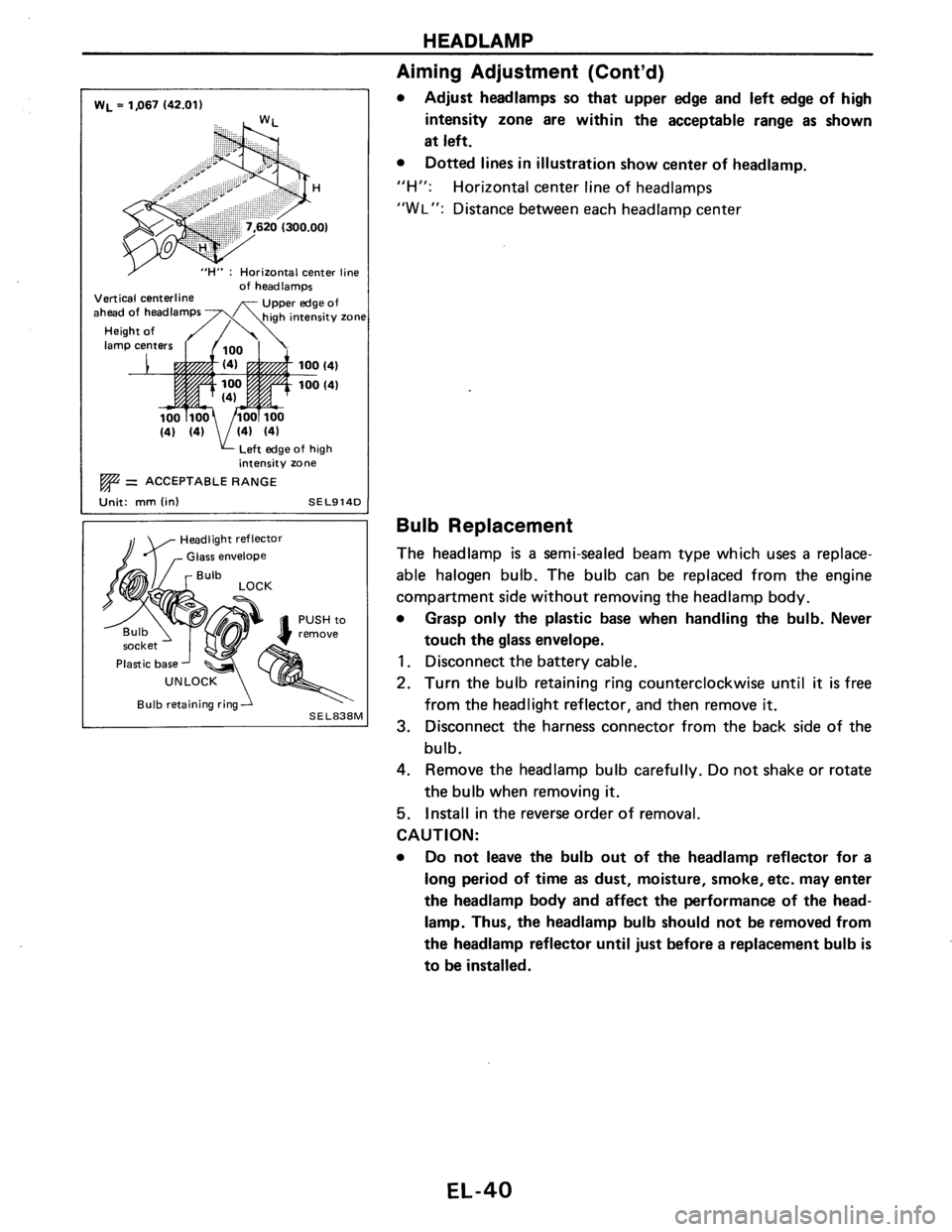 NISSAN AXXESS 1990  Service Repair Manual 