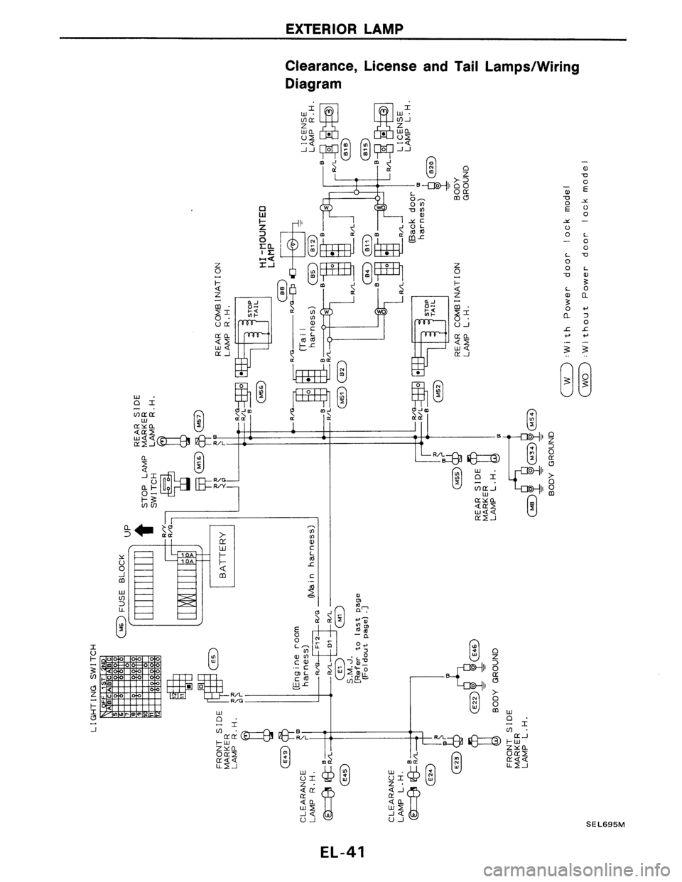 NISSAN AXXESS 1990  Service Repair Manual 