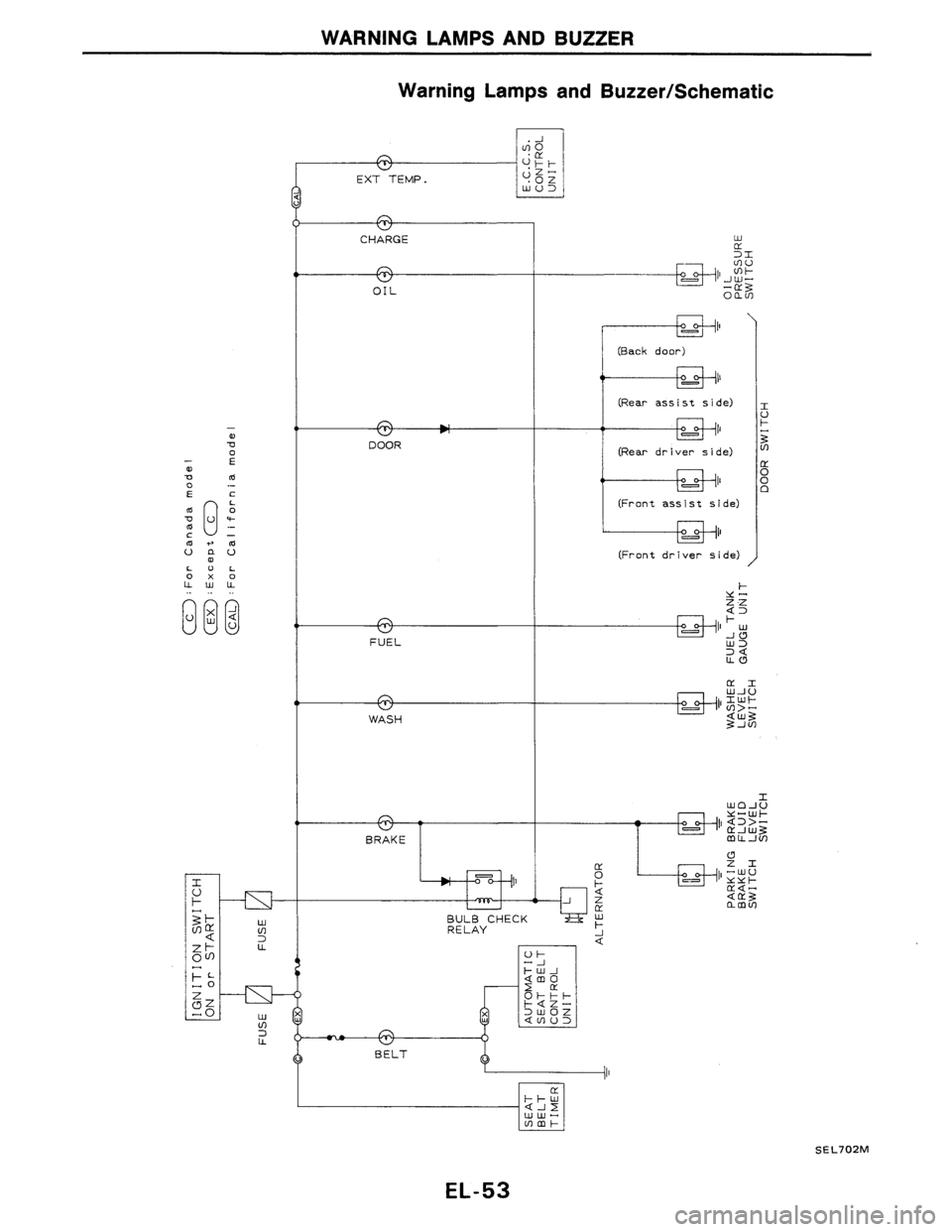 NISSAN AXXESS 1990  Service Repair Manual 