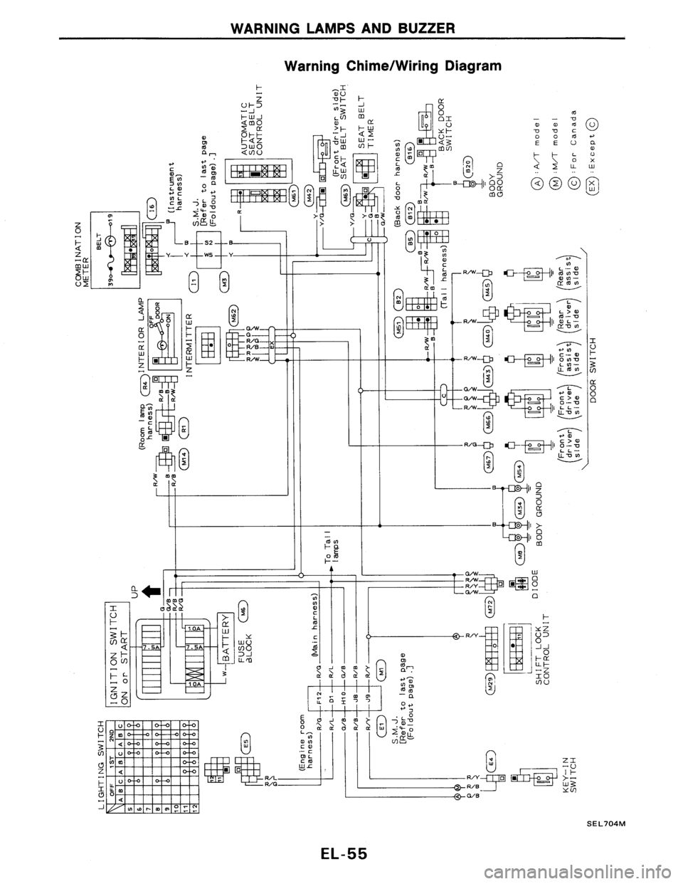 NISSAN AXXESS 1990  Service Repair Manual 