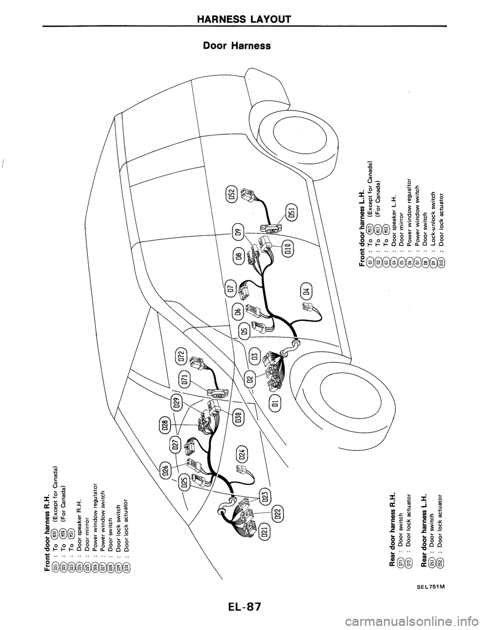 NISSAN AXXESS 1990  Service Repair Manual 
