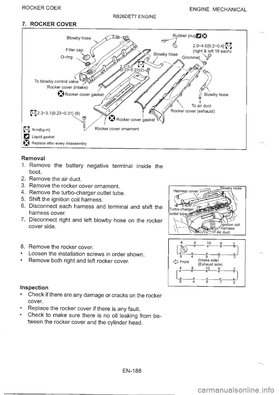 NISSAN GT-R 1993 Service Manual NISSAN GT-R 1993 Service Manual