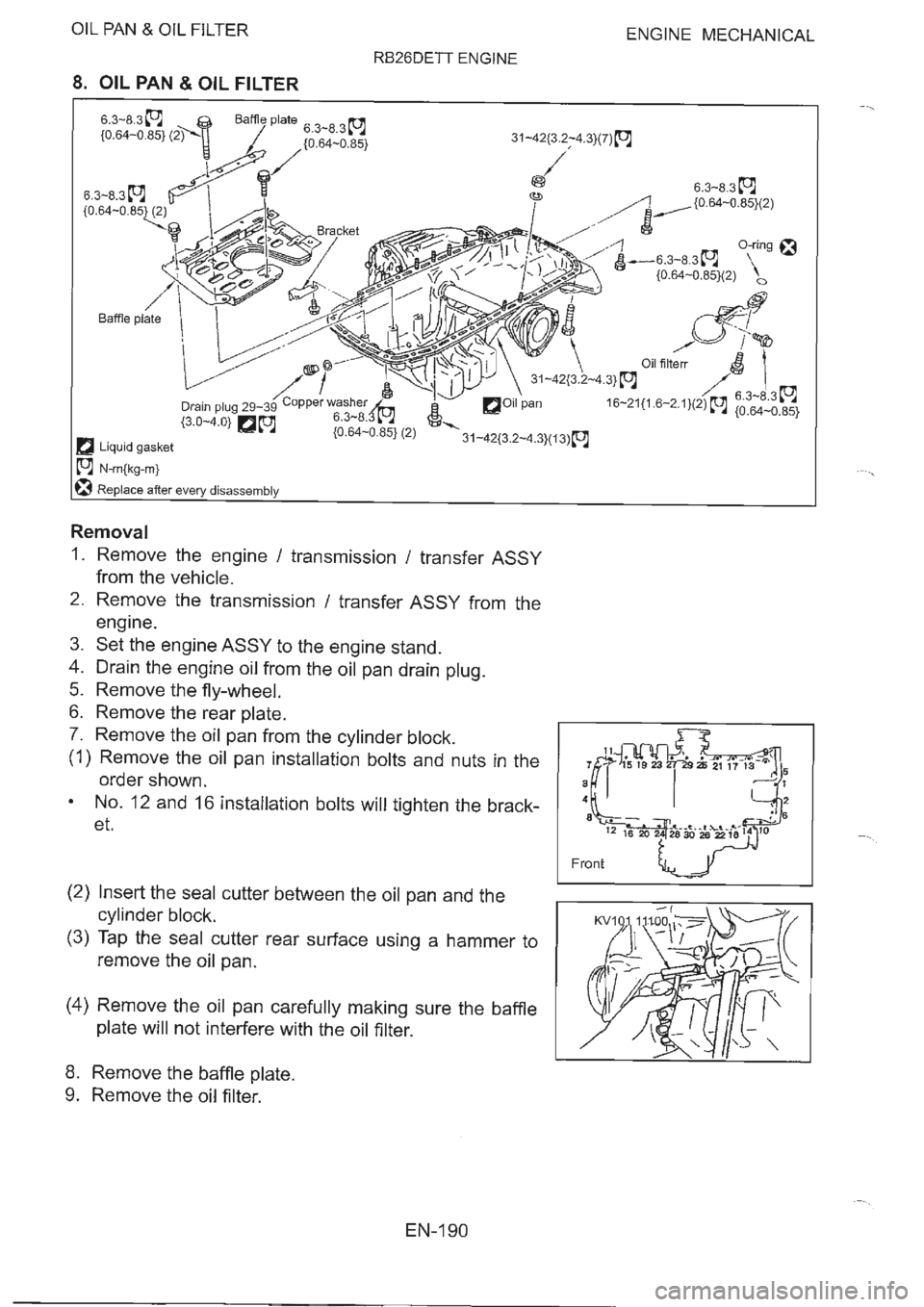 NISSAN GT-R 1993 Service Manual NISSAN GT-R 1993 Service Manual