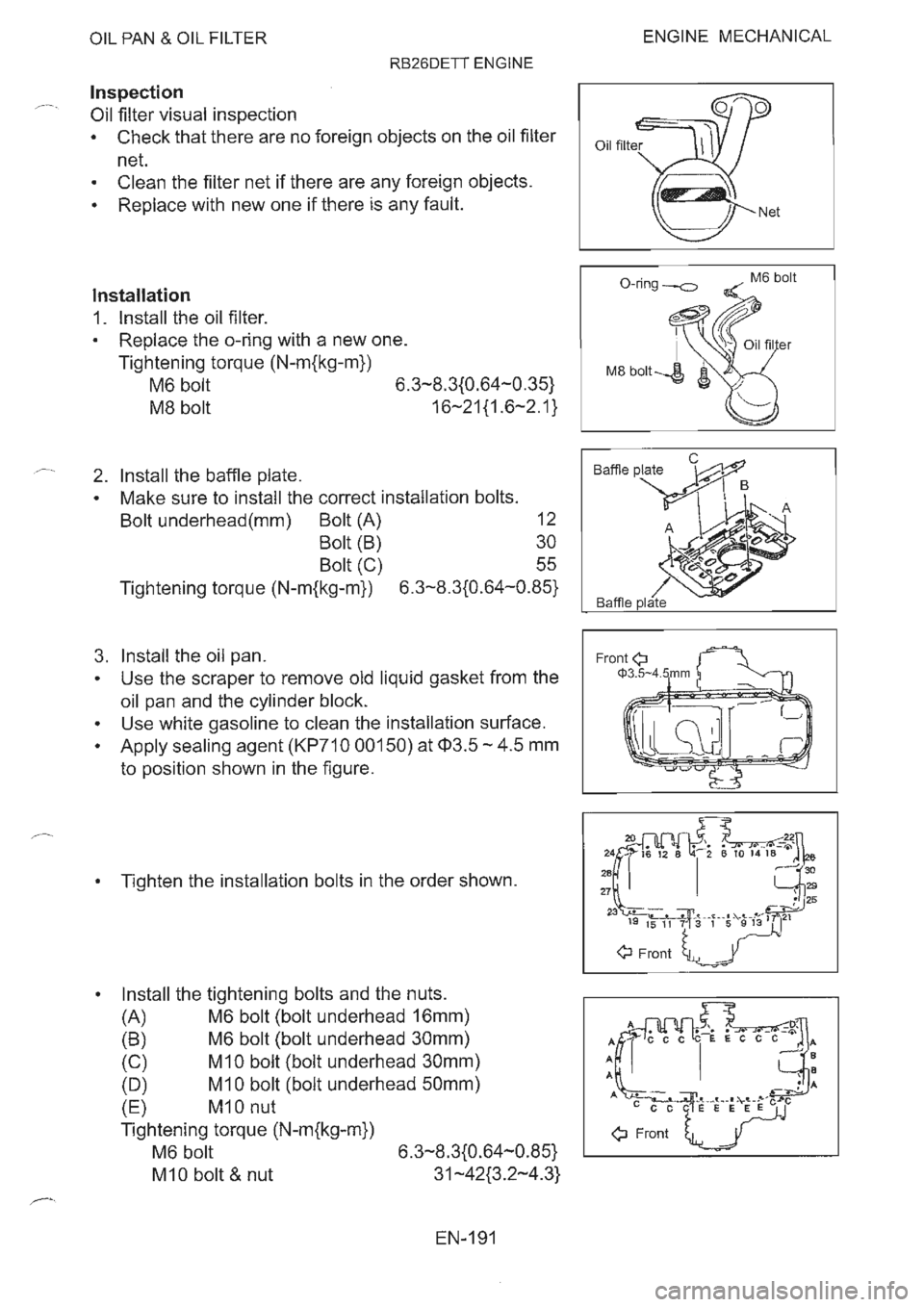 NISSAN GT-R 1993  Service Manual 
