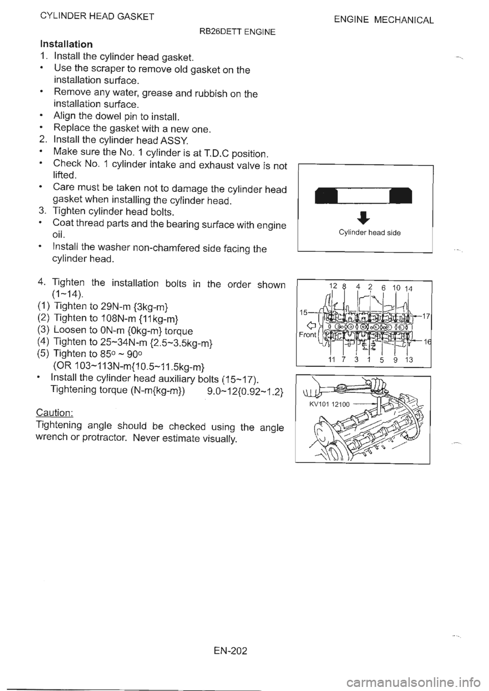 NISSAN GT-R 1993 Service Manual NISSAN GT-R 1993 Service Manual