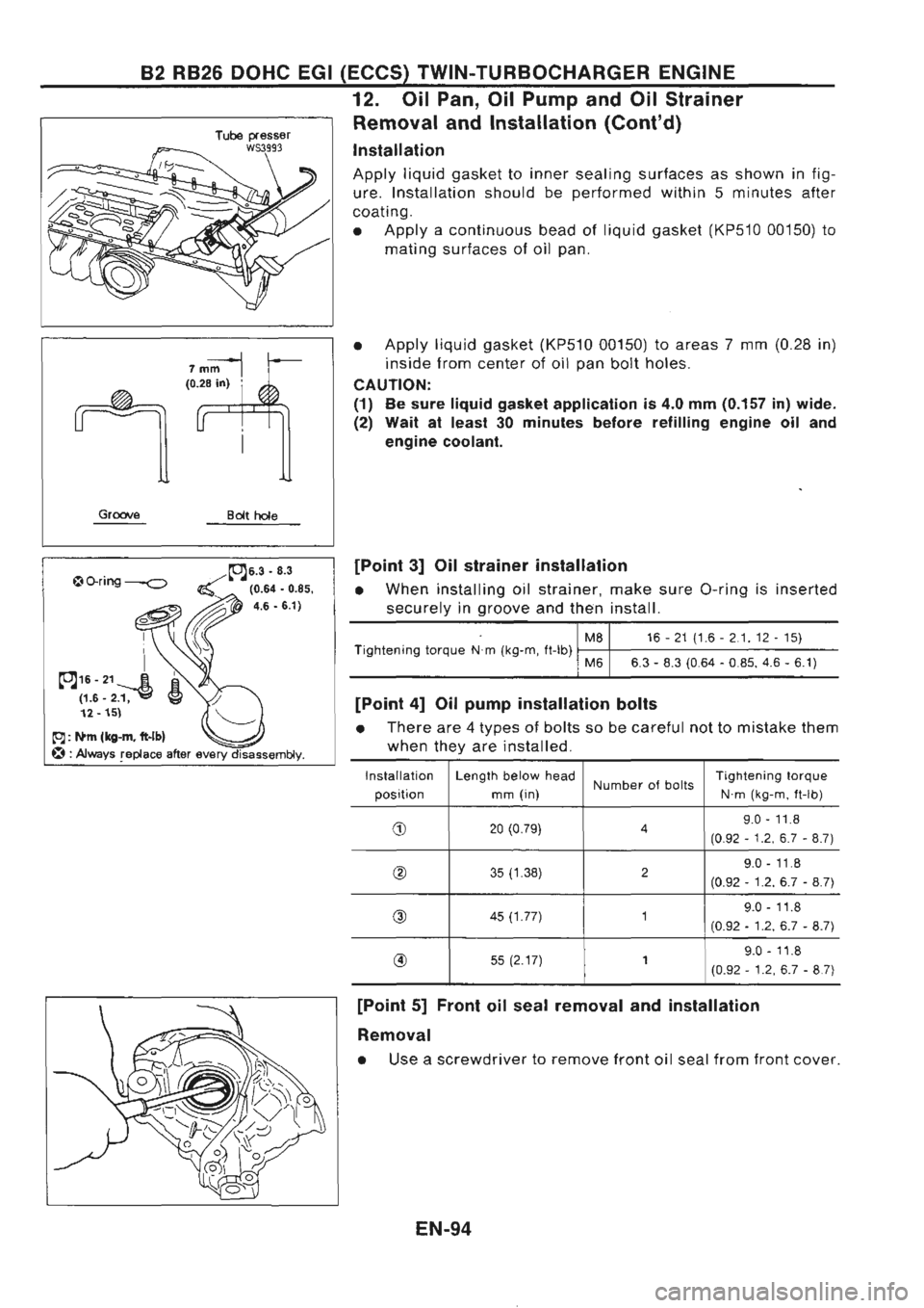 NISSAN GT-R 1989 Service Manual NISSAN GT-R 1989 Service Manual