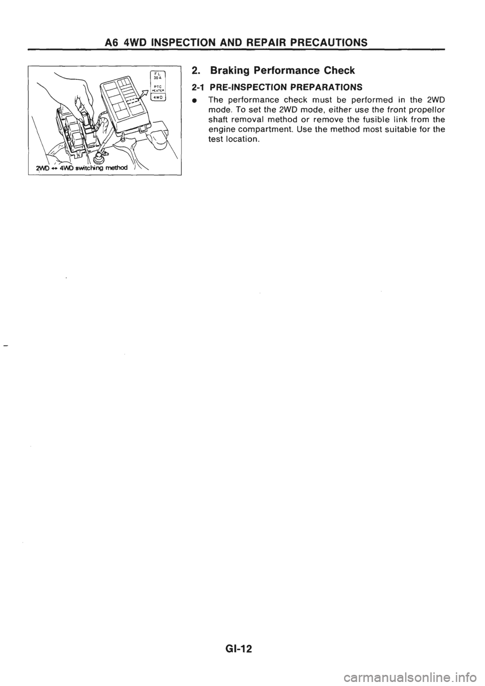 NISSAN GT-R 1989 User Guide NISSAN GT-R 1989 User Guide