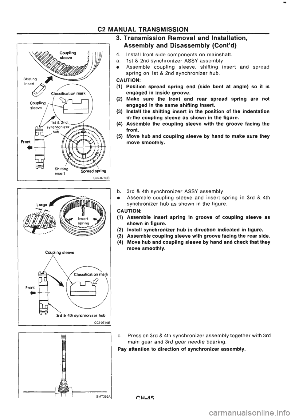 NISSAN GT-R 1989  Service Manual 
