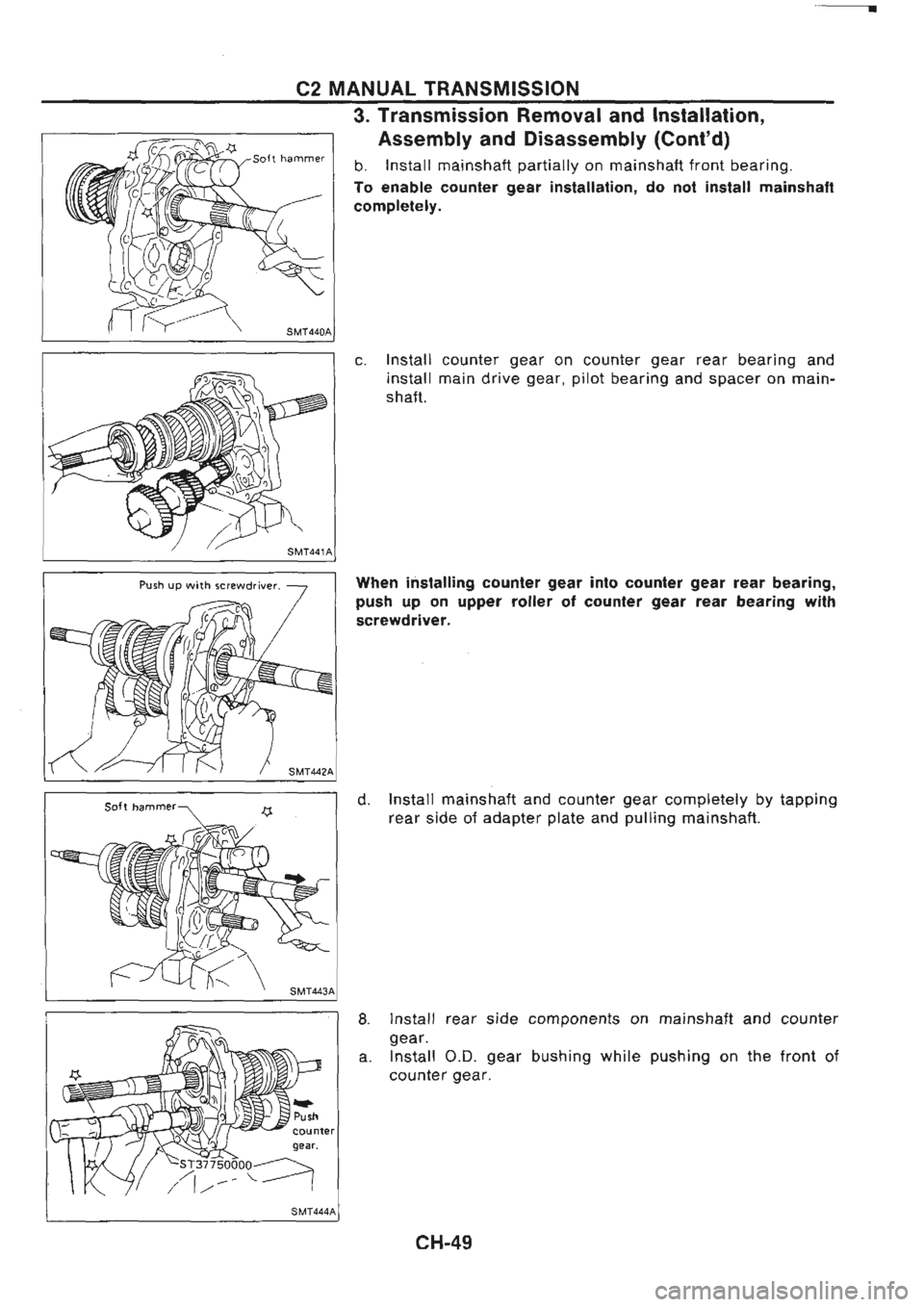 NISSAN GT-R 1989  Service Manual 