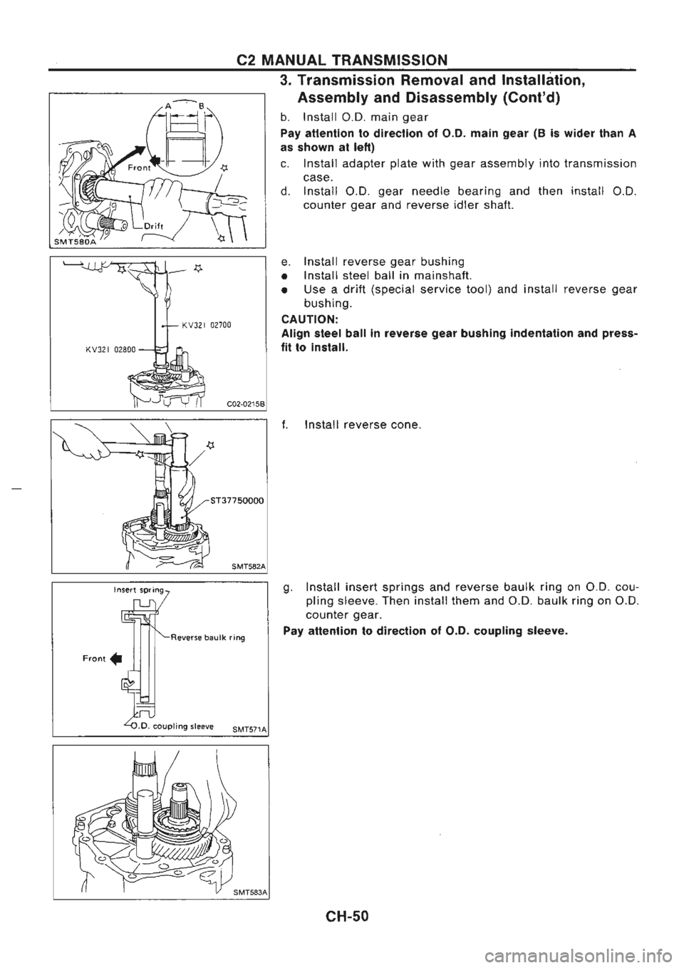 NISSAN GT-R 1989  Service Manual 