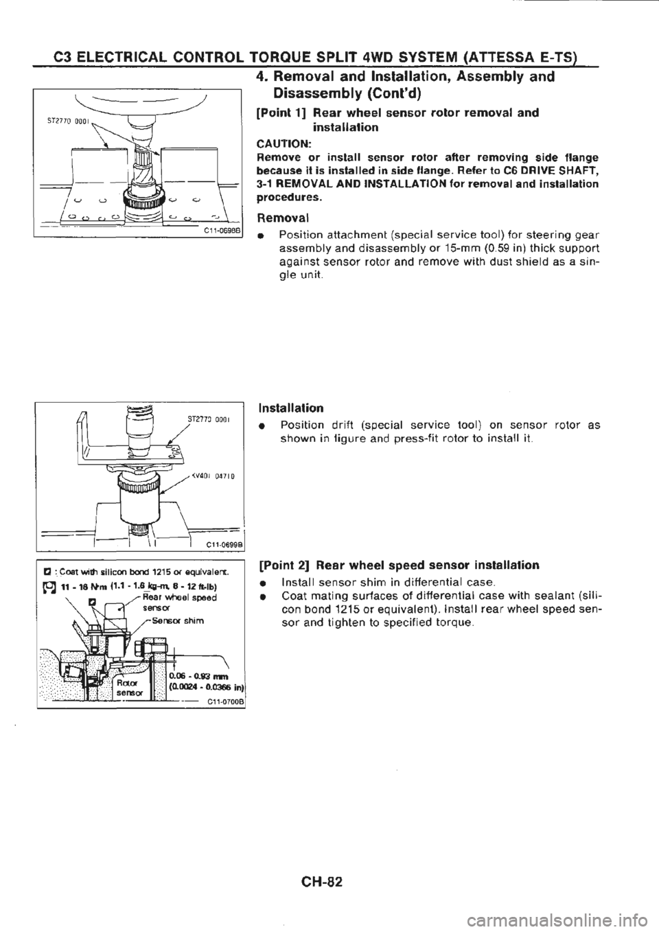NISSAN GT-R 1989 Service Manual NISSAN GT-R 1989 Service Manual