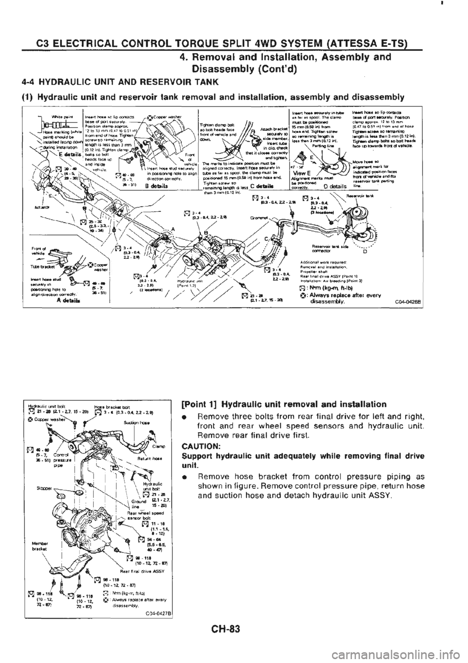 NISSAN GT-R 1989 Service Manual NISSAN GT-R 1989 Service Manual