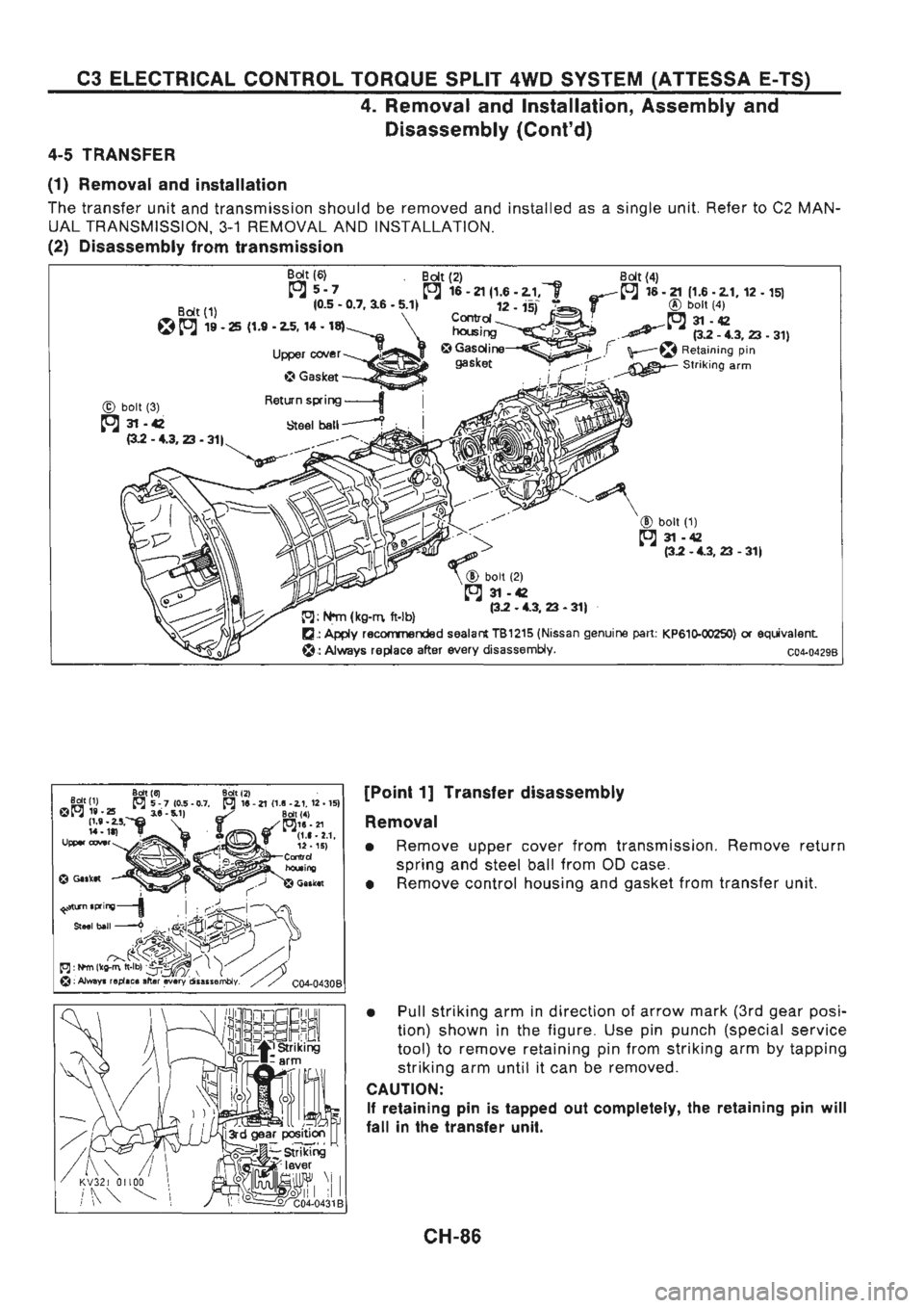 NISSAN GT-R 1989 Service Manual NISSAN GT-R 1989 Service Manual