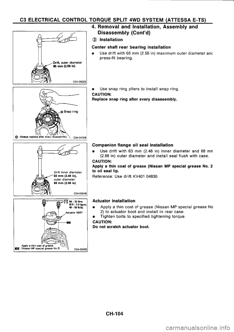 NISSAN GT-R 1989 Service Manual NISSAN GT-R 1989 Service Manual