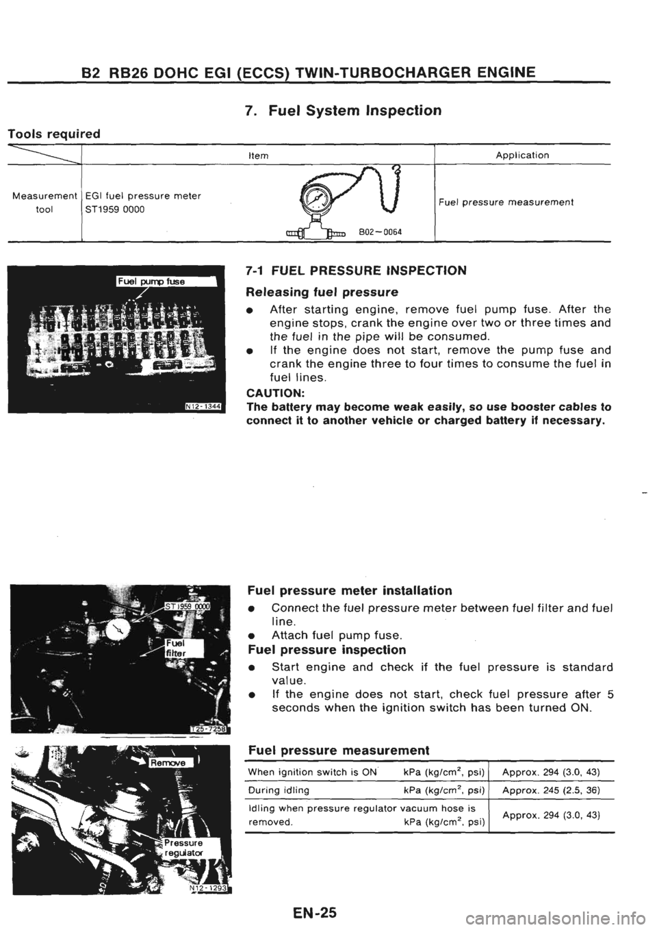 NISSAN GT-R 1989 Workshop Manual NISSAN GT-R 1989 Workshop Manual