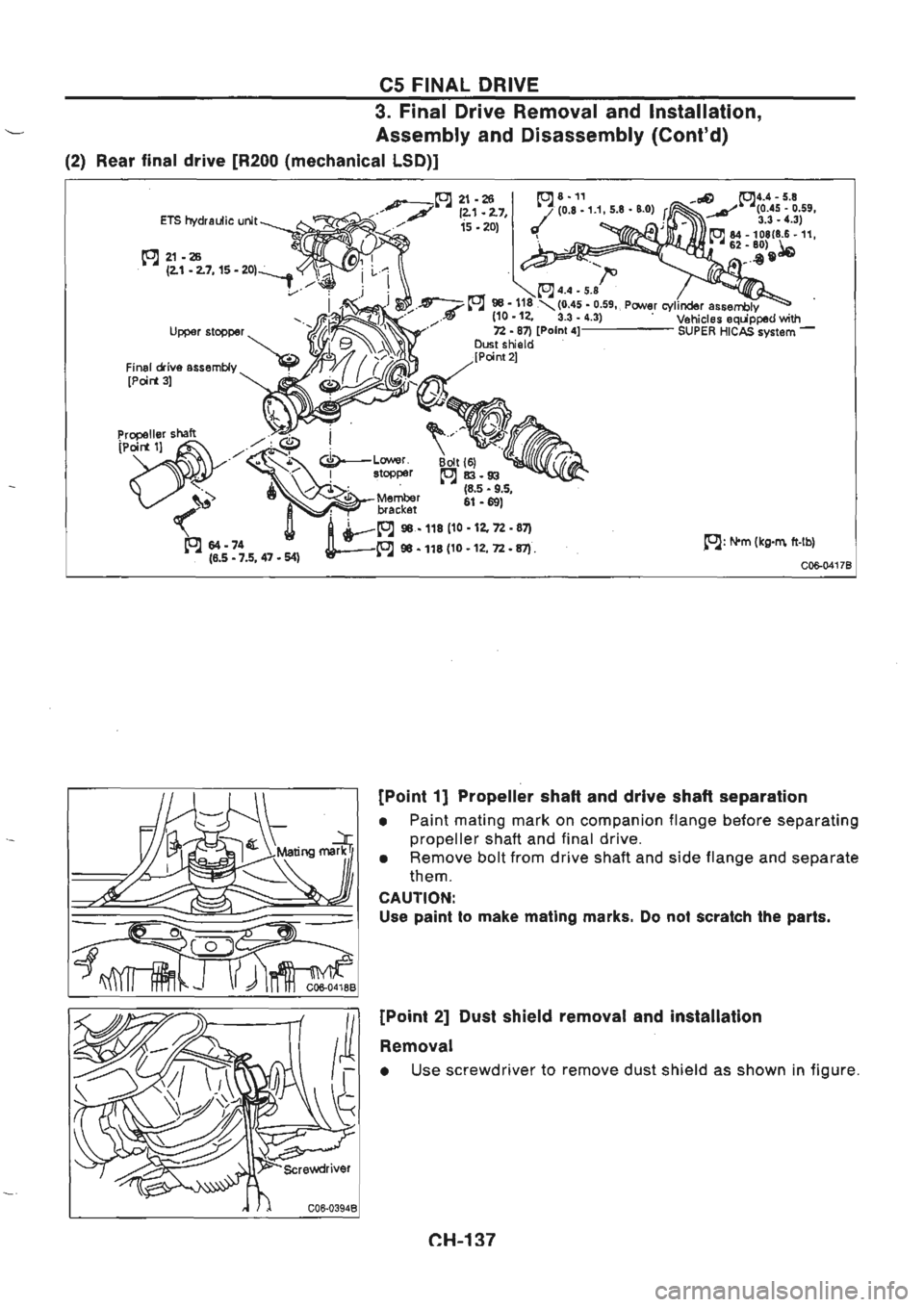 NISSAN GT-R 1989  Service Manual 