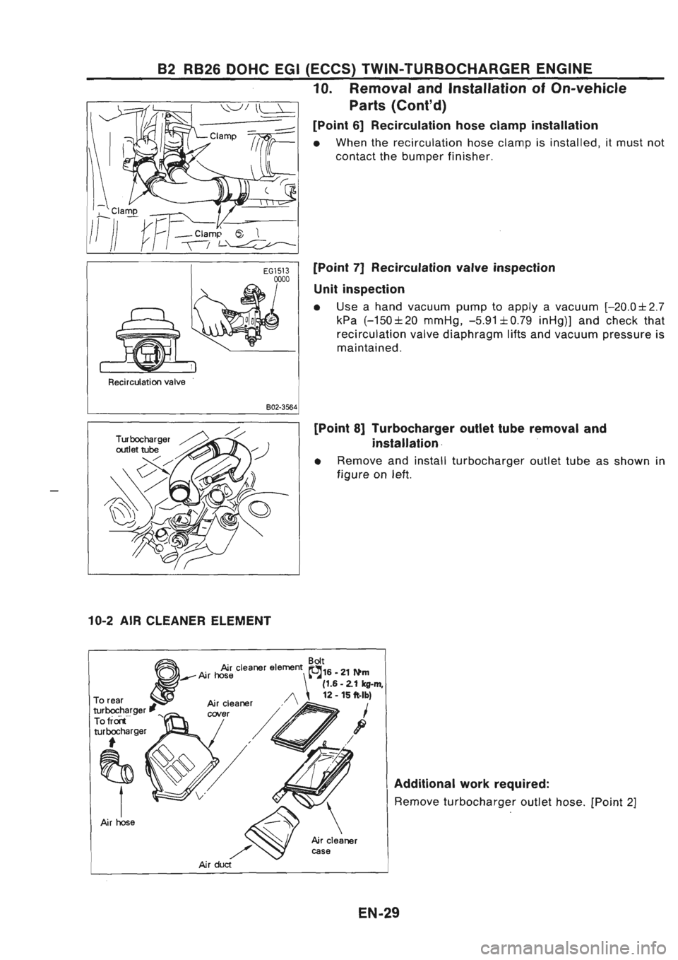 NISSAN GT-R 1989 Workshop Manual 