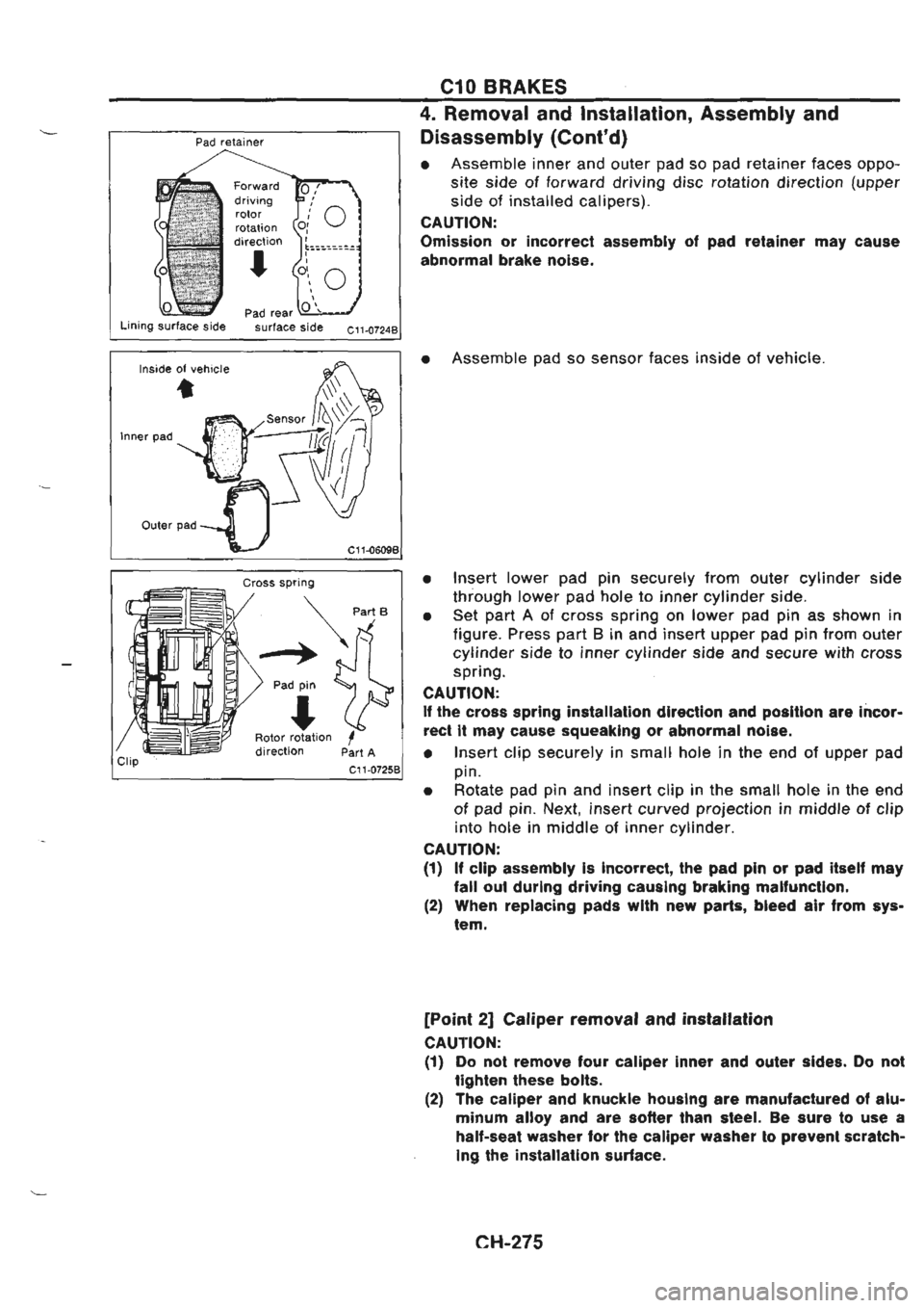 NISSAN GT-R 1989 Service Manual NISSAN GT-R 1989 Service Manual