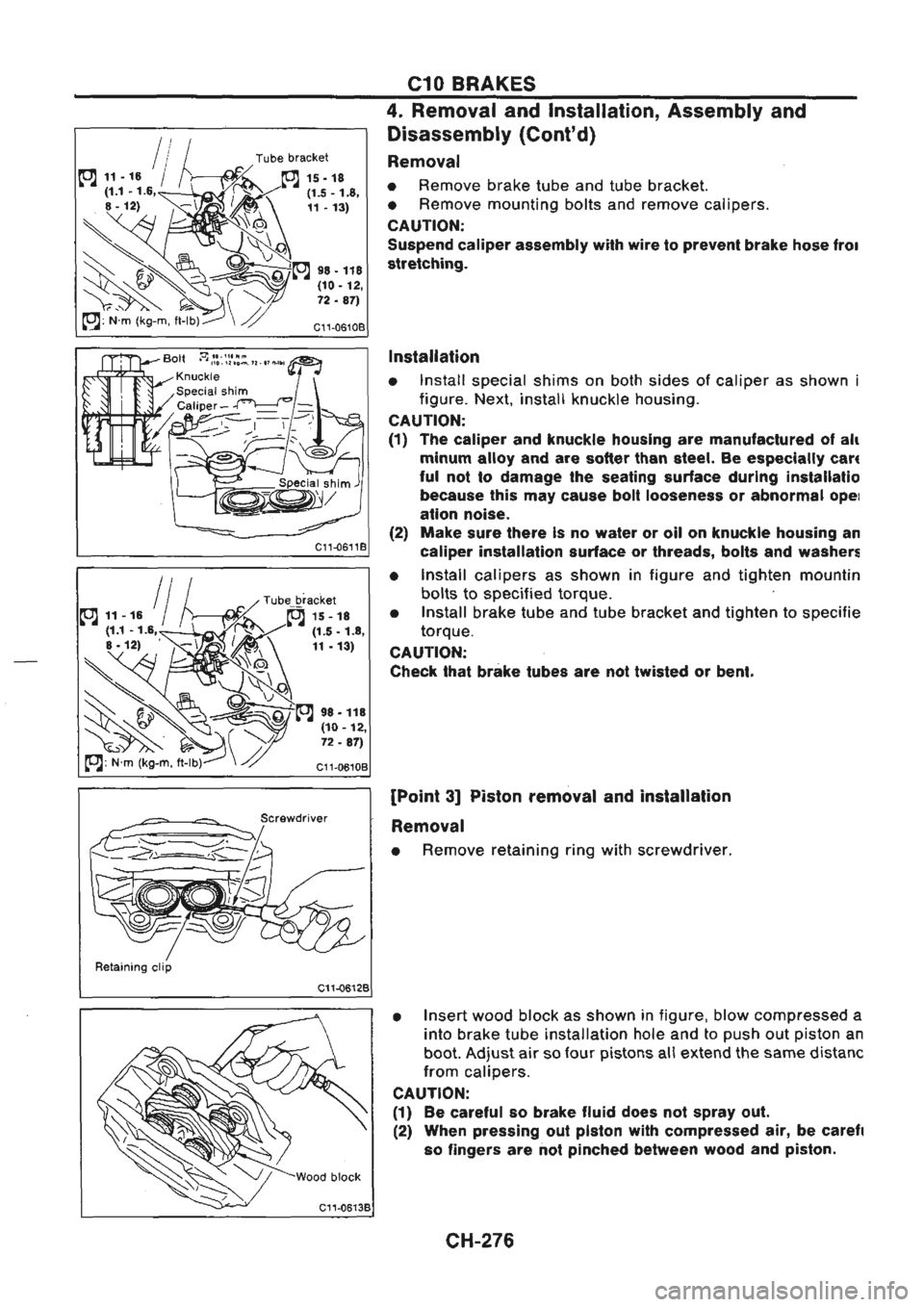 NISSAN GT-R 1989 Service Manual NISSAN GT-R 1989 Service Manual