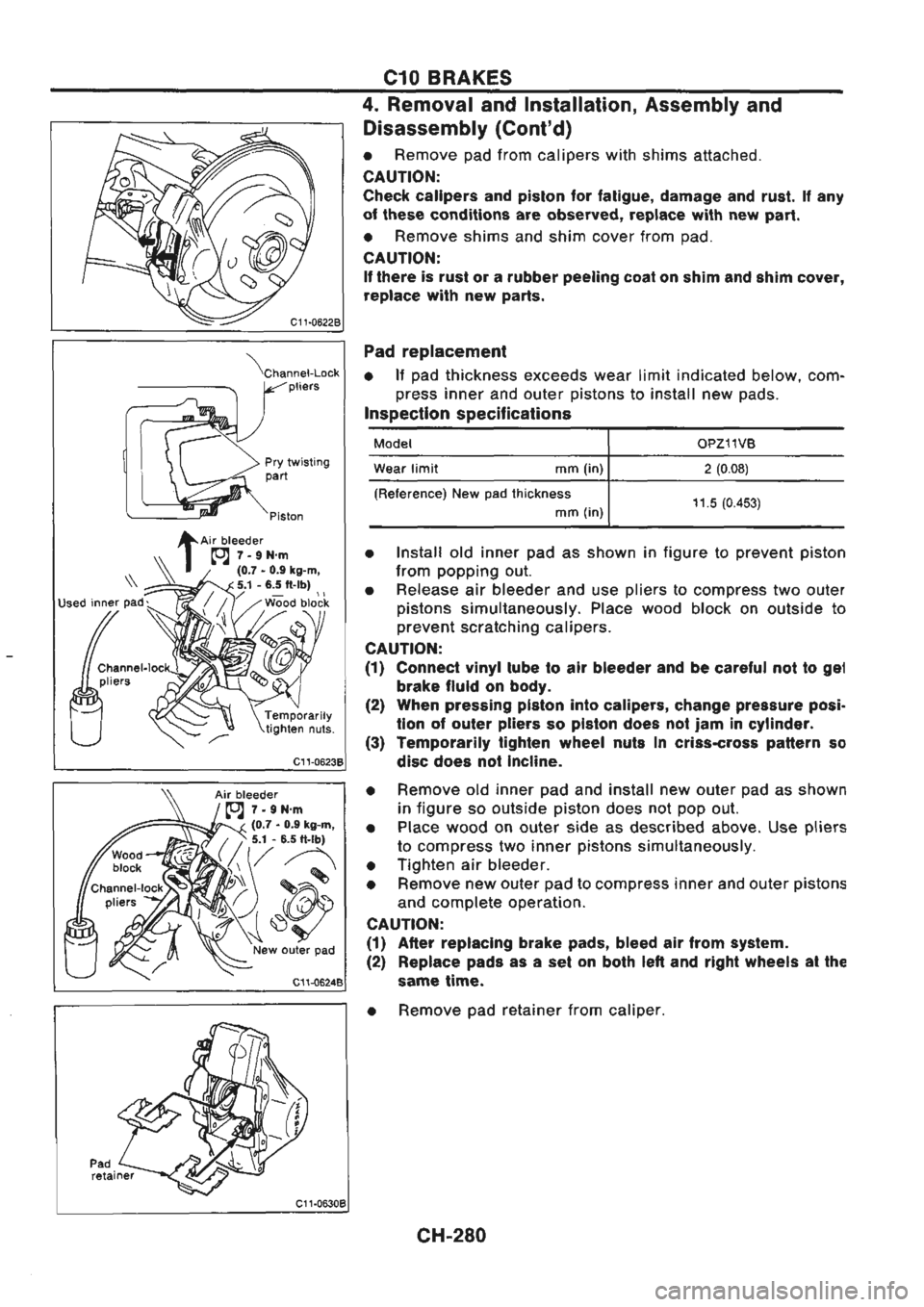 NISSAN GT-R 1989 Service Manual NISSAN GT-R 1989 Service Manual