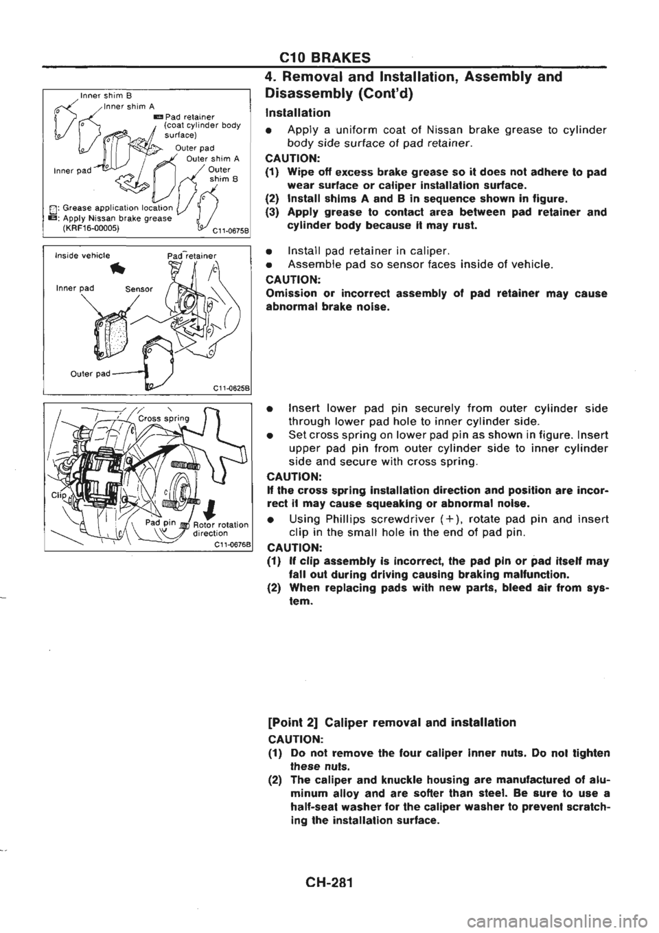 NISSAN GT-R 1989 Service Manual NISSAN GT-R 1989 Service Manual