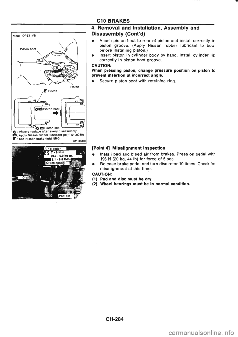 NISSAN GT-R 1989 Service Manual NISSAN GT-R 1989 Service Manual