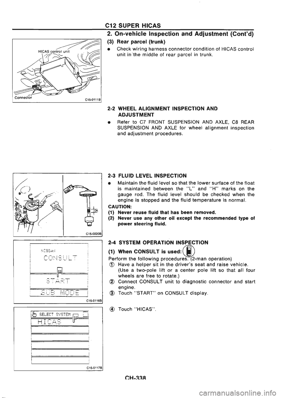 NISSAN GT-R 1989 Service Manual NISSAN GT-R 1989 Service Manual