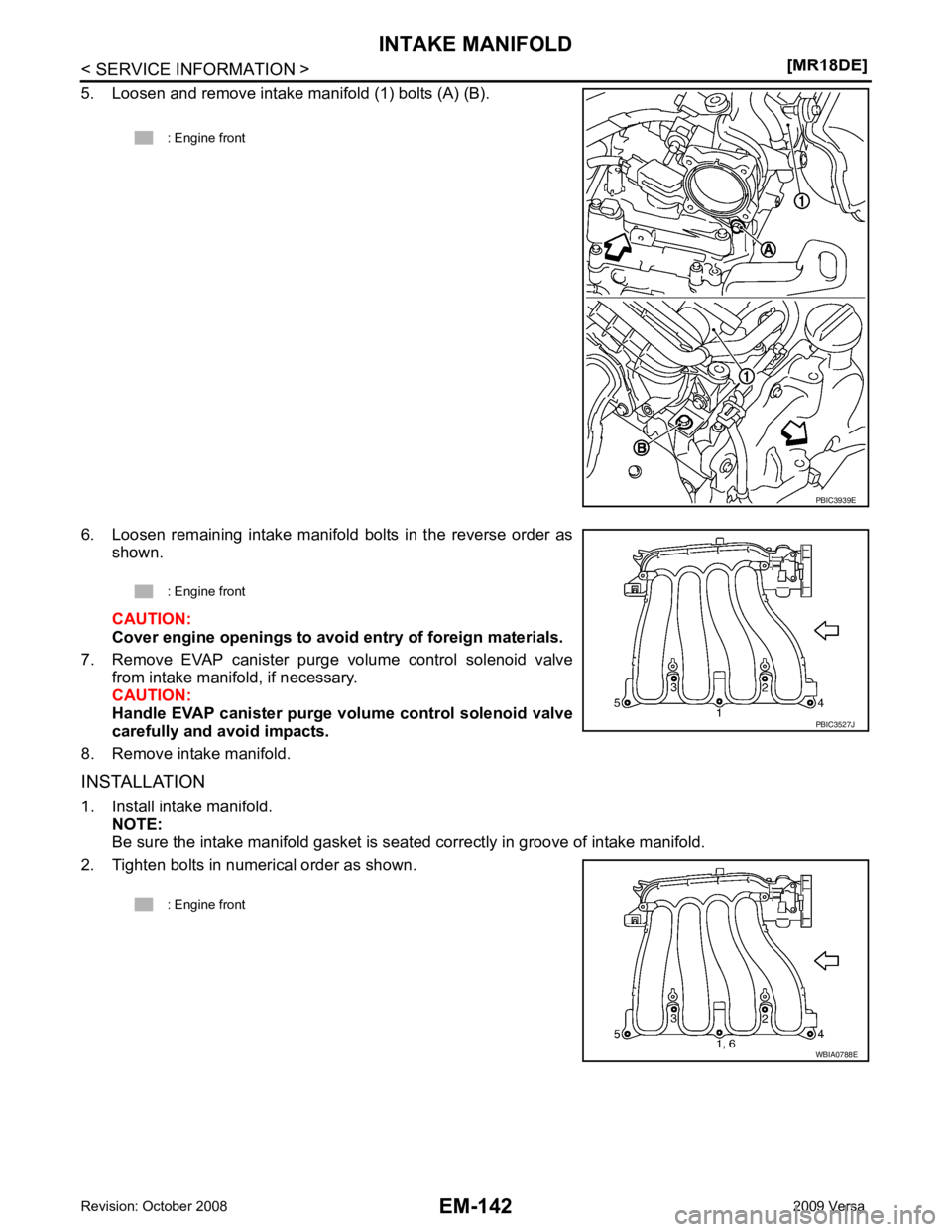 NISSAN LATIO 2009  Service Repair Manual 