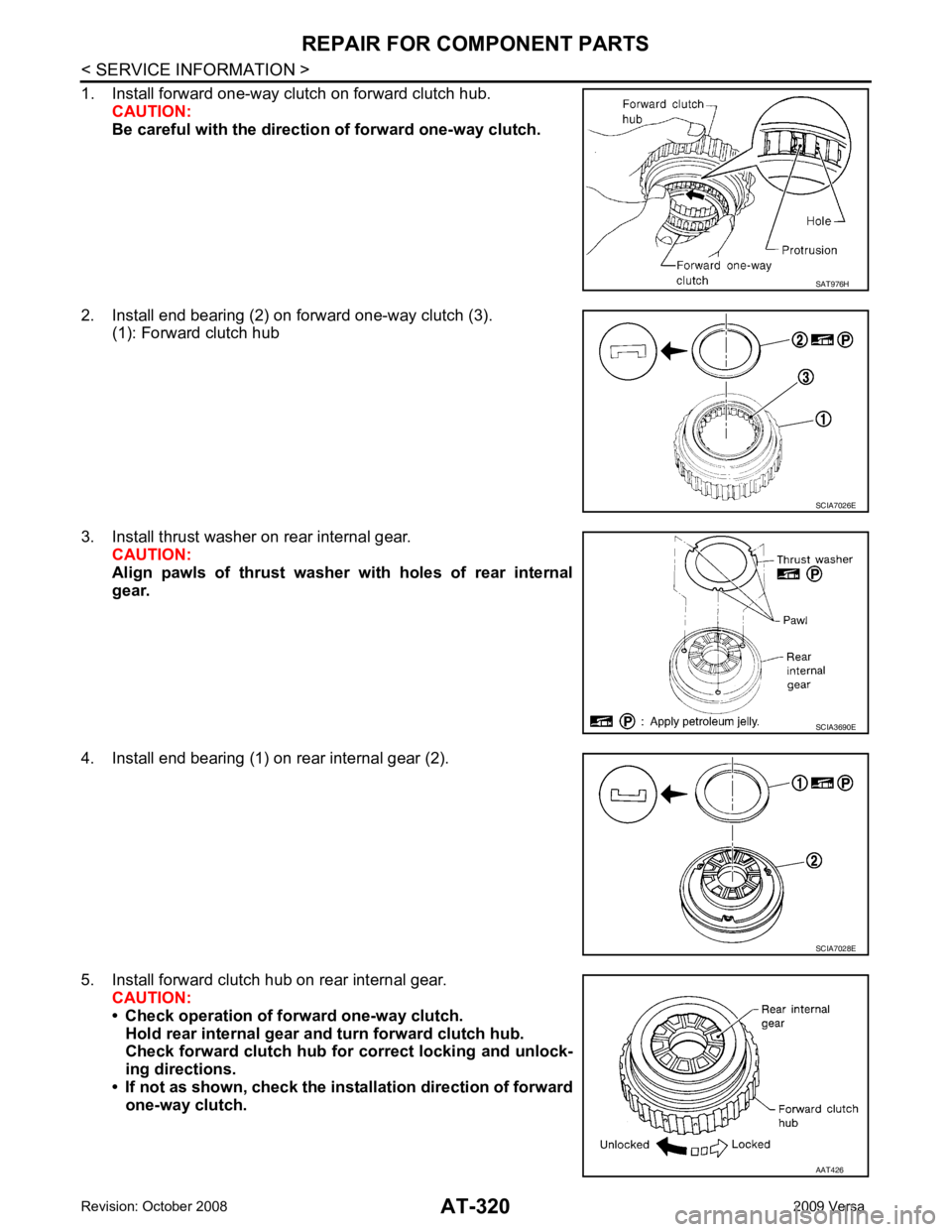 NISSAN LATIO 2009  Service Repair Manual SCIA7026E
SCIA3690E
AAT426 