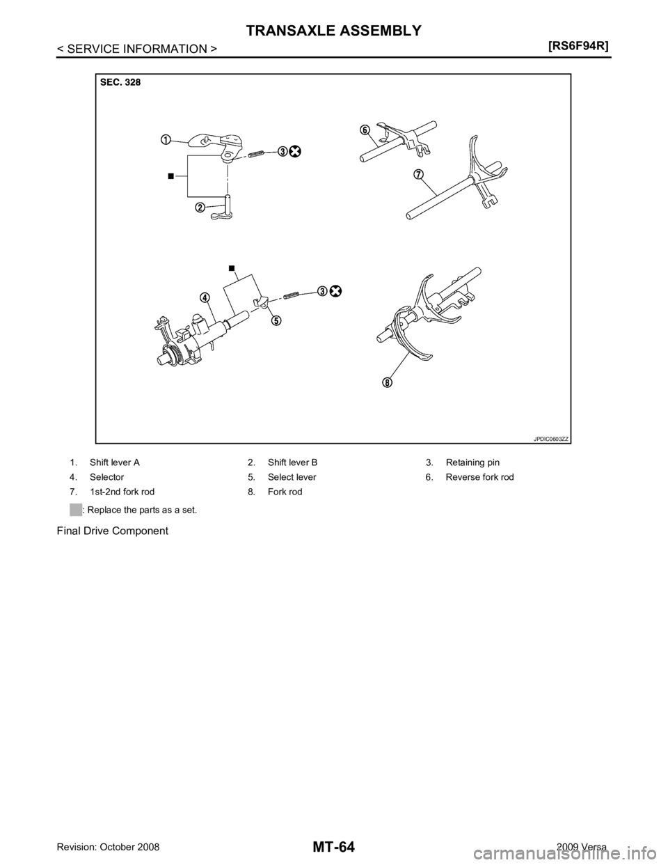 NISSAN LATIO 2009  Service Repair Manual 