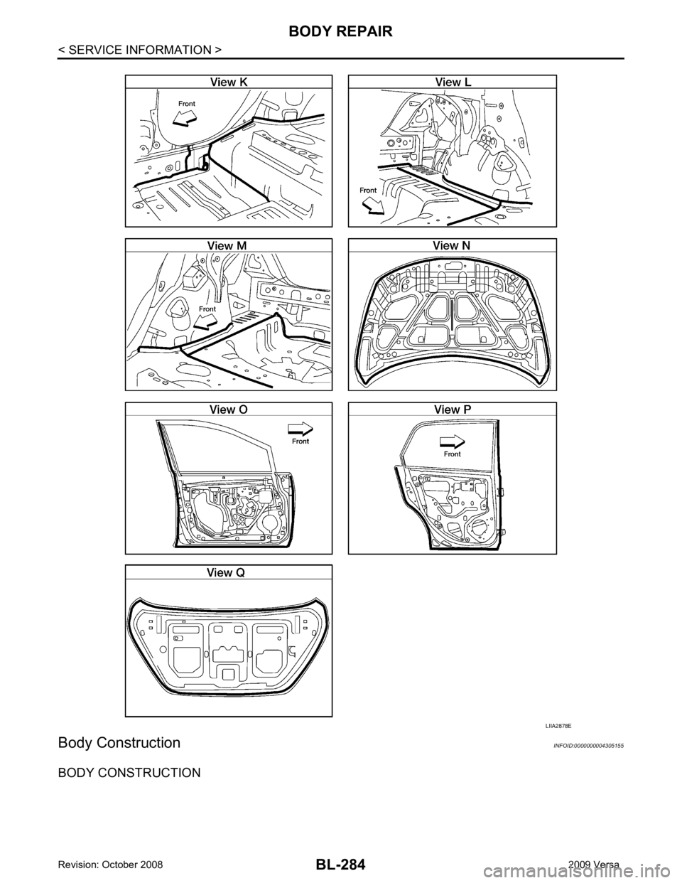 NISSAN LATIO 2009  Service Repair Manual 